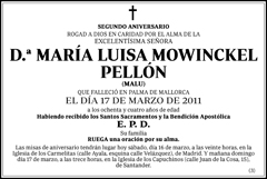 María Luisa Mowinckel